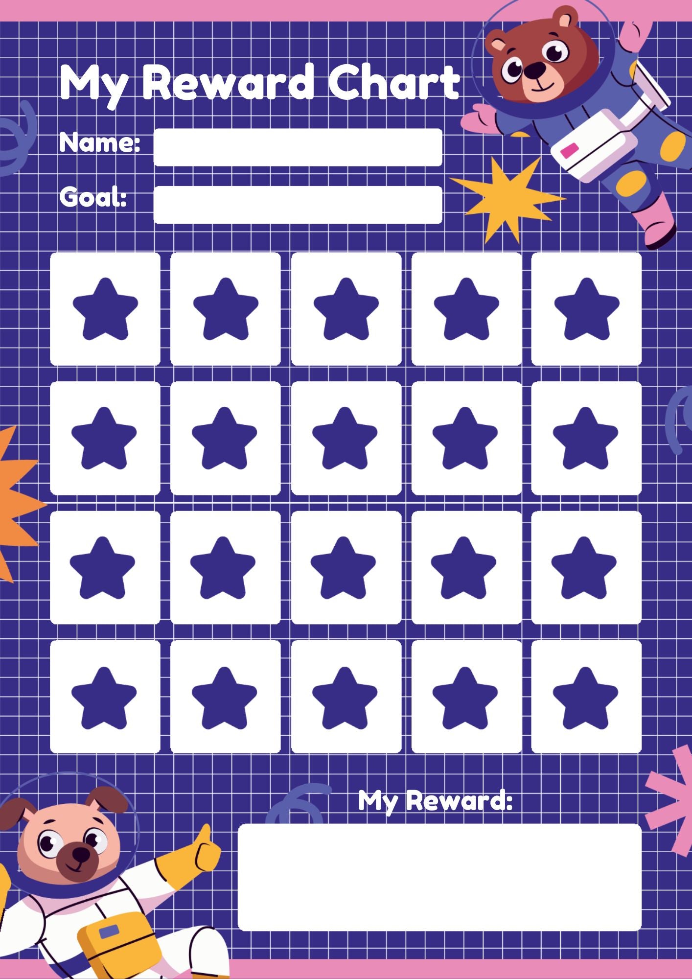 Daily Routine Chart – DailyStarKids